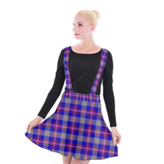 Tartan 2 Suspender Skater Skirt by tartantotartanspink