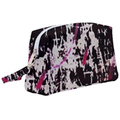 Chaos At The Wall Wristlet Pouch Bag (large) by DimitriosArt
