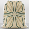 Abstract pattern geometric backgrounds   Drawstring Bag (Large) View2