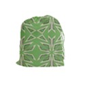 Abstract pattern geometric backgrounds   Drawstring Pouch (Large) View1