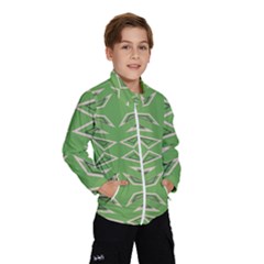 Abstract Pattern Geometric Backgrounds   Kids  Windbreaker by Eskimos