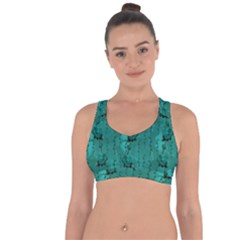 Vintage Rose Buds  Blooming In Color Decorative Cross String Back Sports Bra by pepitasart