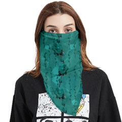 Vintage Rose Buds  Blooming In Color Decorative Face Covering Bandana (triangle) by pepitasart