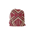 Abstract pattern geometric backgrounds   Drawstring Pouch (Small) View2