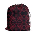 Abstract pattern geometric backgrounds   Drawstring Pouch (2XL) View1