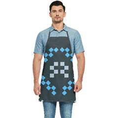 Abstract Pattern Geometric Backgrounds   Kitchen Apron by Eskimos