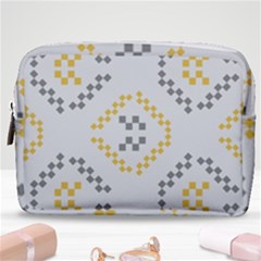 Abstract Pattern Geometric Backgrounds   Make Up Pouch (medium) by Eskimos