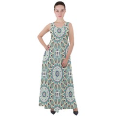 Mandala  Empire Waist Velour Maxi Dress by zappwaits