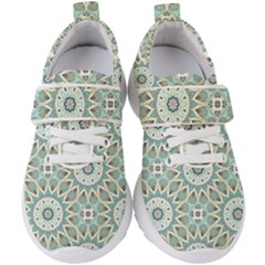 Mandala  Kids  Velcro Strap Shoes by zappwaits