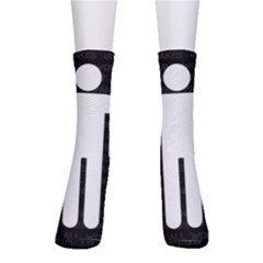 A Wordsearch For Our Times Crew Socks by WetdryvacsLair
