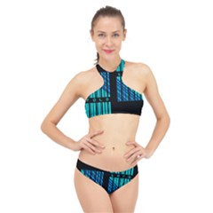 Folding For Science High Neck Bikini Set by WetdryvacsLair