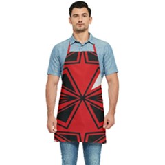 Abstract Pattern Geometric Backgrounds   Kitchen Apron by Eskimos
