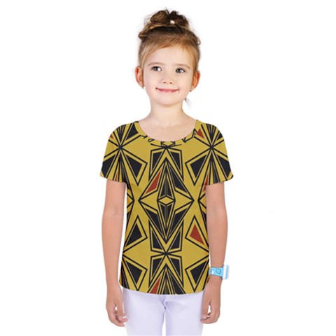 Abstract Pattern Geometric Backgrounds   Kids  One Piece Tee by Eskimos