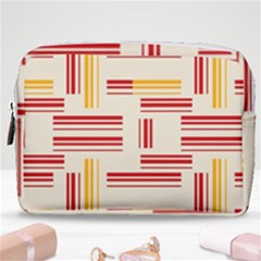 Abstract Pattern Geometric Backgrounds   Make Up Pouch (medium) by Eskimos