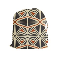 Abstract Geometric Design    Drawstring Pouch (xl) by Eskimos