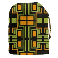 Abstract Geometric Design    Drawstring Pouch (3xl) by Eskimos