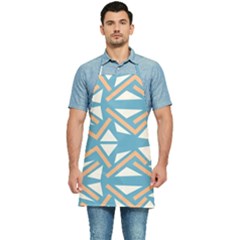 Abstract Geometric Design    Kitchen Apron by Eskimos