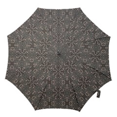 Old Style Decorative Seamless Pattern Hook Handle Umbrellas (medium) by dflcprintsclothing