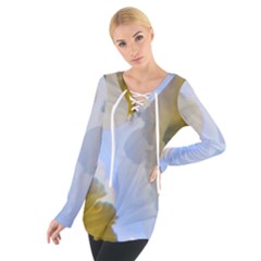 Triple Vision Tie Up Tee by thedaffodilstore