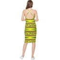 Abstract pattern geometric backgrounds Bodycon Cross Back Summer Dress View2