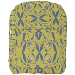 Folk Flowers Print Floral Pattern Ethnic Art Full Print Backpack by Eskimos
