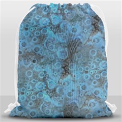 Abstract Surface Texture Background Drawstring Bag (large) by dflcprintsclothing