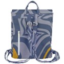 Abstract pattern geometric backgrounds Flap Top Backpack View3
