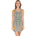 Abstract pattern geometric backgrounds Bodycon Dress View1