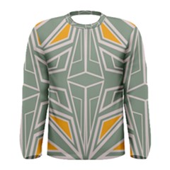 Abstract Pattern Geometric Backgrounds Men s Long Sleeve Tee by Eskimos