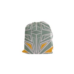 Abstract Pattern Geometric Backgrounds Drawstring Pouch (xs) by Eskimos