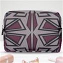Abstract pattern geometric backgrounds Make Up Pouch (Medium) View1