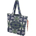 Abstract pattern geometric backgrounds Drawstring Tote Bag View1