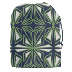 Abstract Pattern Geometric Backgrounds Drawstring Pouch (3xl) by Eskimos