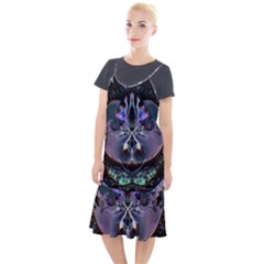 The High Priestess Card Camis Fishtail Dress by MRNStudios