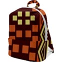 Abstract pattern geometric backgrounds  Zip Up Backpack View1