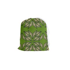 Abstract Pattern Geometric Backgrounds  Drawstring Pouch (small) by Eskimos
