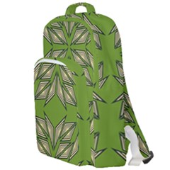 Abstract Pattern Geometric Backgrounds  Double Compartment Backpack by Eskimos