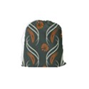 Folk flowers print Floral pattern Ethnic art Drawstring Pouch (Medium) View2