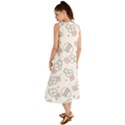 Cute Pattern With Easter Bunny Egg Summer Maxi Dress View2