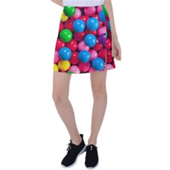 Bubble Gum Tennis Skirt by artworkshop