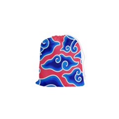 Batik Megamendung Drawstring Pouch (xs) by artworkshop