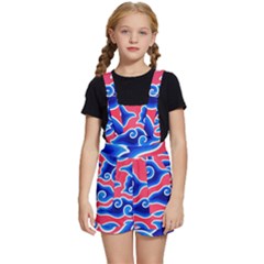 Batik Megamendung Kids  Short Overalls by artworkshop