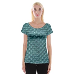 Bubble Wrap Cap Sleeve Top by artworkshop