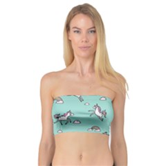 Unicorn Patterns Bandeau Top by Jancukart
