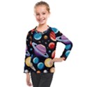Background-with-many-planets-space Kids  Long Mesh Tee View1