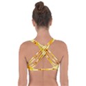 Banana Cichlid Got No Strings Sports Bra View2