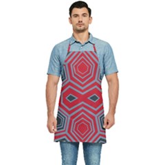 Abstract Pattern Geometric Backgrounds  Kitchen Apron by Eskimos