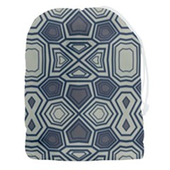 Abstract Pattern Geometric Backgrounds Drawstring Pouch (3xl) by Eskimos