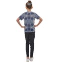 Abstract pattern geometric backgrounds Kids  Mesh Piece Tee View2