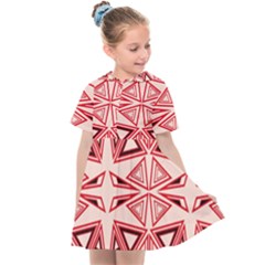 Abstract Pattern Geometric Backgrounds  Kids  Sailor Dress by Eskimos